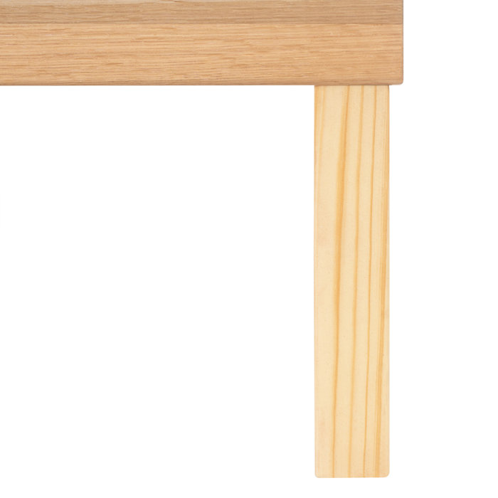 Ebern Designs Eimuntas 14 inch Solid Wood Platform Bed, No Squeak Bed